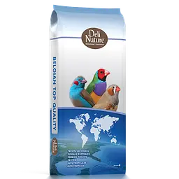 Основний корм для тропічних птахів, в`юрків Deli Nature 40 Foreign Finches Basic Делі Натюр класичний 20 кг