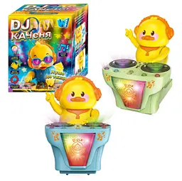 Музична іграшка Каченя-діджей 51161 WToys, україномовне, з піснями, підсвіткою, рухом, танцює та їздить, у коробці - мініатюра 3