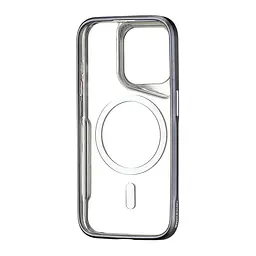 Чохол Metal Frame with MagSafe iPhone 15 Pro Black - мініатюра 3