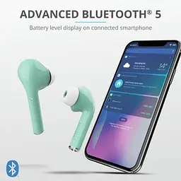 Навушники Trust Nika Touch True Wireless Mic Mint (23703_Trust) - мініатюра 9