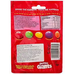 Драже Skittles Fruits Giants 132 г - мініатюра 2