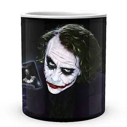 Кухоль GeekLand Джокер Joker З карткою Бетмена JK.02.348 330 мл білий - мініатюра 2