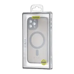 Чохол Splatter with MagSafe Protected Camera iPhone 12 Pro Black - мініатюра 2