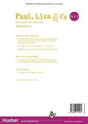 Paul, Lisa & Co. Arbeitsbuch A1.1 - мініатюра 2