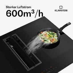 Варильна поверхня індукційна з витяжкою Klarstein Chef-Fusion DownAir (10045557) - мініатюра 7