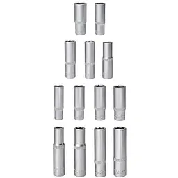 Hабір інструменту Alloid Base 1/2" і 1/4" 6-гранний 109 предметів (NG-1109BS) - мініатюра 8