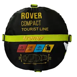 Спальний мішок Tramp Rover Compact Olive/Grey R (UTRS-050C-R) - мініатюра 11