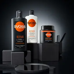 Інтенсивна маска для пошкодженого волосся Syoss Repair Boost, 500 мл - мініатюра 4