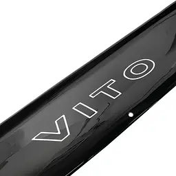 Дефлектор капота мухобійка Mercedes Vito 639 2003-2014 Євро кріплення Voron Glass - мініатюра 4