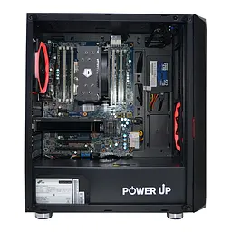 Робоча станція Power Up #219 Xeon E5 2680 v4/32 GB/SSD 512 Gb/NVIDIA Quadro RTX A2000 6GB - мініатюра 2