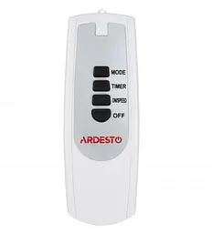 Вентилятор підлоговий Ardesto FN-R1608RW 45 Вт Білий (iz16873) - мініатюра 4