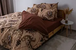 Постільна білизна євро ТЕП Soft dreams Chocolate Fusion 2-03859-26004 200х215 см - мініатюра 2