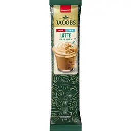Кавовий напій Jacobs 3 в 1 Iced Latte Original 21.5 г х 10 шт. - мініатюра 2