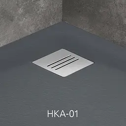 Душовий піддон Radaway Kyntos A 80x80 колір антрацит HKA8080-64 - мініатюра 6
