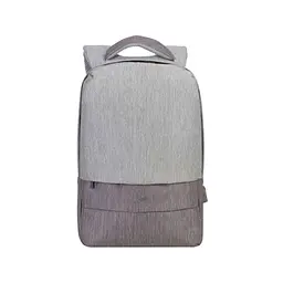 Рюкзак для ноутбука RivaCase 15.6" 7562 grey/mocha anti-theft (7562Grey/Mocha) - мініатюра 2