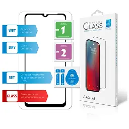 Скло захисне ACCLAB Full Glue Samsung A04S Black (1283126544866) - мініатюра 7