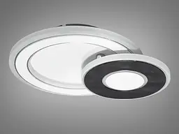 Світильник стельовий LED Diasha 6996, 36W, 3200K/4100K/6000K, металевий каркас, сучасний стиль для дому - мініатюра 4