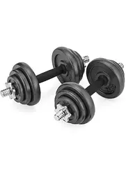 Набір гантелі в кейсі Gymtek чавунні 2х10кг - мініатюра 4