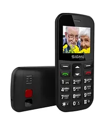 Мобільний телефон mobile Comfort 50 Easy Type-C, Black Sigma teh0020324