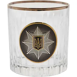 Подарунковий набір Boss Crystal Нацполіція України графин - мініатюра 3