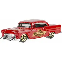 Базова машинка Hot Wheels Cool Classics 55 Chevy червона (5785) JJK21-N521   - мініатюра 2