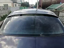 Cпойлер заднього скла козирок для Daewoo Lanos седан Прилягає до скла 3М скотч Voron Glass - мініатюра 2