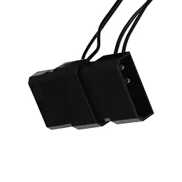 Корпус 2E Credo Slim V90B-400 з БП 2E ATX400 1xUSB3.0 1х USB 2.0 1xUSB Type-C 2x90мм VGA 390мм mATX чорний - мініатюра 9