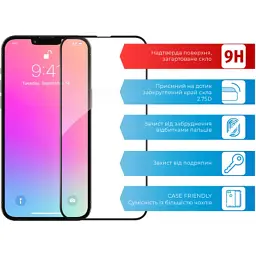 Скло захисне ACCLAB Full Glue Apple iPhone 13 Pro Max (1283126515422) - мініатюра 2