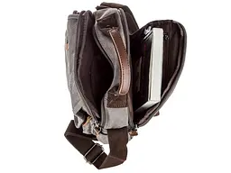 Чоловіча сумка Vintage 27х23,5х8 см sum0013963 - мініатюра 5