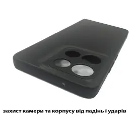 Чохол до мобільного телефона BeCover Silicone Motorola Moto G86 Black (713768) - мініатюра 5