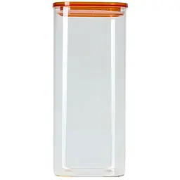 Ємність для зберігання MBM HOME 2 л прозора (KP-145 XL T/ORANGE)