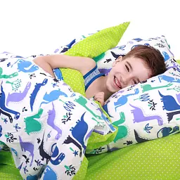 Простирадло Cosas полуторне 155х240 green dots, зелений (Зеленый_горох_25) - мініатюра 2