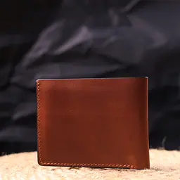 Чоловічий шкіряний гаманець GRANDE PELLE 11,5х9х1 см acs0023998 - мініатюра 7
