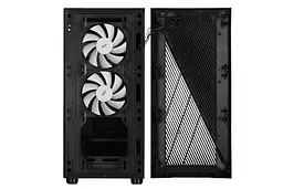 2E Gaming Корпус Infinity G205A без БЖ 2xUSB3.0, 1xUSBType-C, 1x120мм ARGB, 2x120мм, VGA 345мм, LCS ready, TG Side Panel, ATX, чорний - мініатюра 8