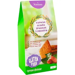 Печиво Кохана гречано-фінікове, без глютену 170 г (856269)