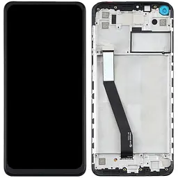 Дисплей Xiaomi Redmi Note 9/Redmi 10X 4G чорний, з рамкою