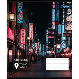 Зошит учнівський 1 Вересня City soul А5 96 аркушів клітинка 5 шт. (768970) - мініатюра 4