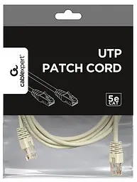 Патч-корд Cablexpert 3M UTP категорія 5E Grey - мініатюра 3