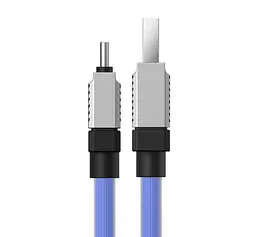 Кабель Baseus CoolPlay Series Fast Charging Cable USB to Type-C 100W 1m CAKW000603 Blue - мініатюра 2