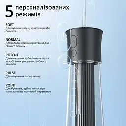Іригатор FairyWill F30 Black - мініатюра 3