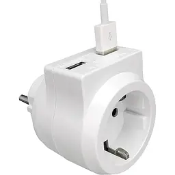USB-роз'єм багатоштекерний роз'єм NWR 18 Вт з 2 USB-портами 3.6 A