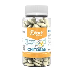 Хітозан Stark Pharm Chitosan 90 tabs (1086-2023-10-3978)