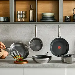 Сковорода ВОК Tefal Emotion+ 28 см чорна (E3271944) - мініатюра 3