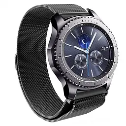 Ремінець Міланська петля 20 мм Gear S3/S2 (Dark Grey)