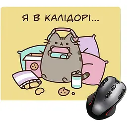 Ігрова поверхня Nextprint Пушин "У коридорі" - Pusheen 220 х 180 мм (18202) 