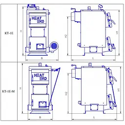 Твердопаливний котел Neus Heat-Eko Plus 12 кВт - мініатюра 8