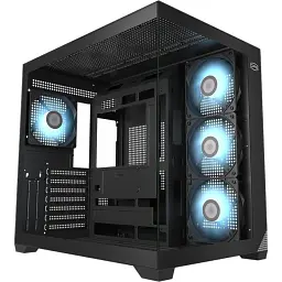 Корпус PCcooler CPS C3 T700 ARGB BK чорний ATX/Micro ATX/Mini-ITX без БП (LxWxH)420x285x400мм/ (C3-T700BKD401-GL)