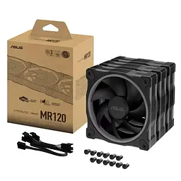 Вентилятор Asus Prime MR120 ARGB Чорний 3in1 (90DA00I0-B09020)