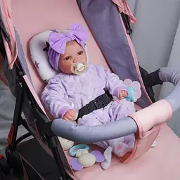 Лялька Реборн 43 см вініловая, реалістичний пупс Doll Reborn К0100808 - мініатюра 6