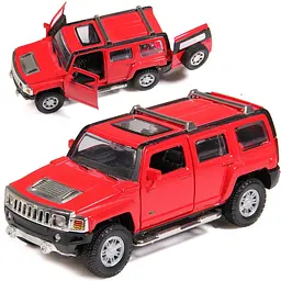 Іграшкова машинка з Метала Hummer H3 «Автопром» 1:32 - мініатюра 5